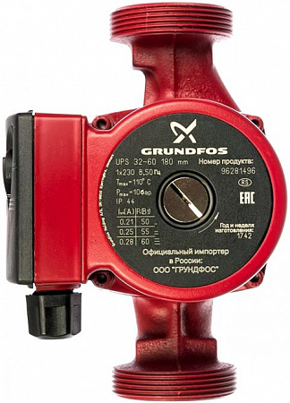 Циркуляционный насос GRUNDFOS UPS 32-60 РАСПРОДАЖА Циркуляционный насос GRUNDFOS UPS 32-60 РАСПРОДАЖА - фото